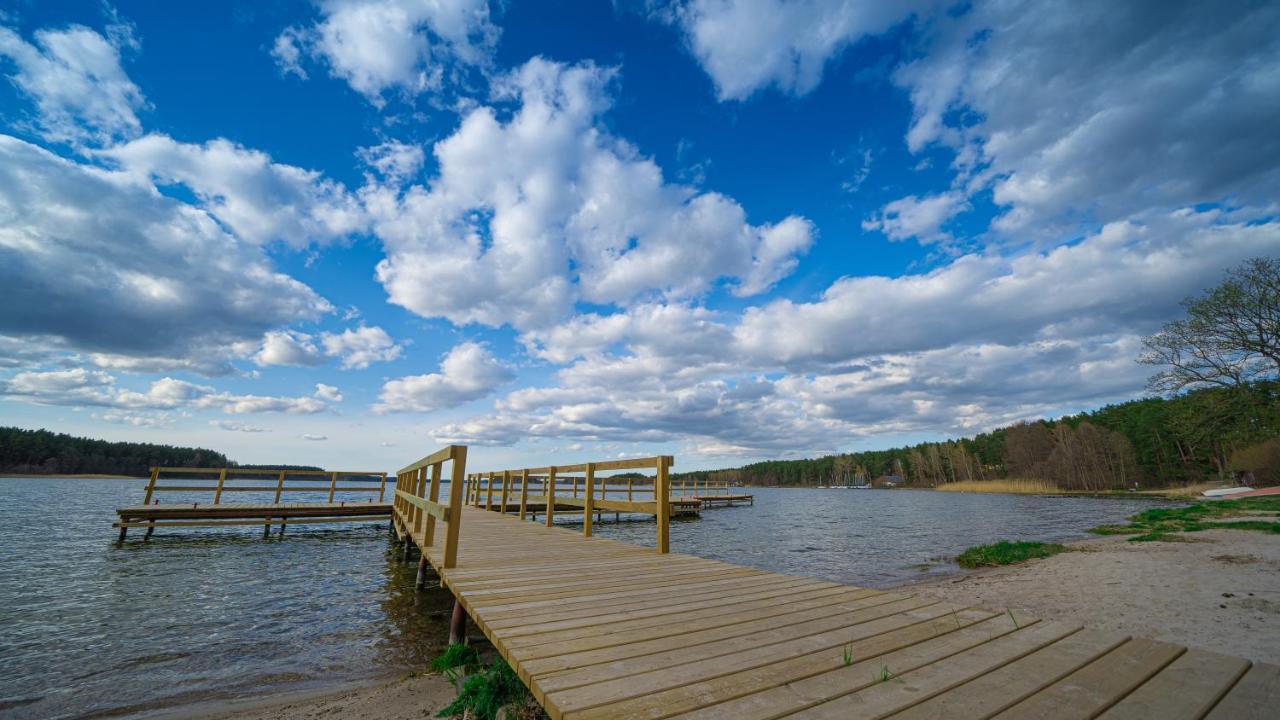 Sloneczny Domek Borsk Nr 2 I 15 - Nad Samym Jeziorem W Pierwszej Linii Exterior foto